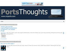 Tablet Screenshot of mrports.com